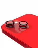 Sticla Protectie Camera iPhone 13 / 13 Mini – Clear Rings (Red) - imagine 6
