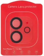Sticla Protectie Camera iPhone 11 / 12 Mini – Clear Rings (Crystal Full Cover) - imagine 2