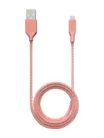 Cablu De Date Si Incarcare USB-A la Lightning (Non-MFI) (1.8 m / 6 ft) AM Infinity (Pink) - imagine 2