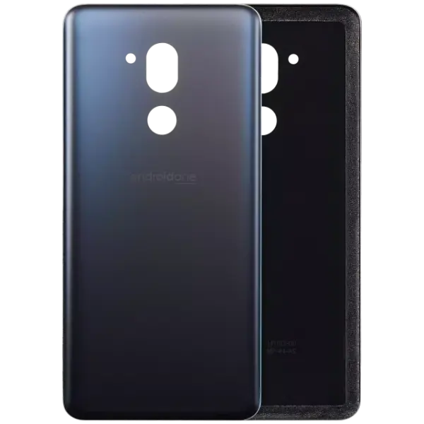 Capac Spate Sticla Cu Adeziv (Preinstalat) LG G7 One (New Aurora Black)