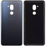 Capac Spate Sticla Cu Adeziv (Preinstalat) LG G7 One (New Aurora Black) - imagine 2
