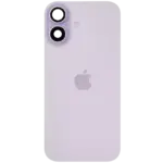 Capac Spate Sticla Cu Magnet MagSafe, NFC Si Lanterna Flex Telefon  iPhone 17 Original (Lavender) - imagine 4