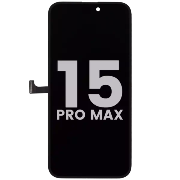 Display iPhone 15 Pro Max Oled Cu Cablu Flex Senzor Lumina Pull A