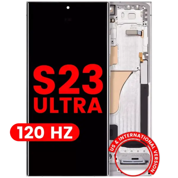Display Telefon Samsung Galaxy S23 Ultra Aftermarket Pro (120Hz) (Sky Blue)