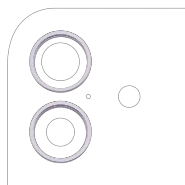 Inel Protectie Camera Spate Telefon iPhone 17 (Lavender) (2 Piece Set)