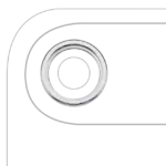 Inel Protectie Camera Spate Telefon iPhone Air (Cloud White)