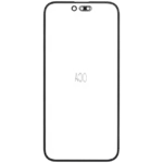Sticla iPhone 14 Pro Max 2 in 1 (Sticla + OCA preinstalat) (10 Pack) - imagine 3