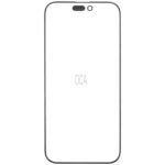 Sticla iPhone 16 Pro Max 2 in 1 (Sticla + OCA preinstalat) (10 Pack)
