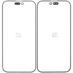 Sticla iPhone 16 Pro Max 2 in 1 (Sticla + OCA preinstalat) (10 Pack) - imagine 2