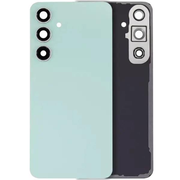 Capac Spate Sticla Cu Lentila Camera Samsung Galaxy S24 FE (No Logo) AMPlus (Mint)