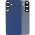 Capac Spate Sticla Cu Lentila Camera Samsung Galaxy S25 FE (No Logo) AMPlus (Navy)