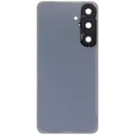 Capac Spate Sticla Cu Lentila Camera Samsung Galaxy S25 FE (No Logo) AMPlus (Navy) - imagine 4