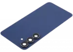 Capac Spate Sticla Cu Lentila Camera Samsung Galaxy S25 FE (No Logo) AMPlus (Navy) - imagine 5