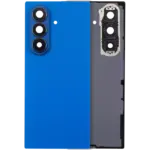 Capac Spate Sticla Cu Lentila Camera Samsung Galaxy Z Fold 7 5G (F966) (No Logo) AMPlus (Blue Shadow)