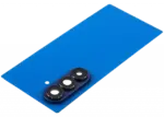 Capac Spate Sticla Cu Lentila Camera Samsung Galaxy Z Fold 7 5G (F966) (No Logo) AMPlus (Blue Shadow) - imagine 5