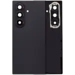 Capac Spate Sticla Cu Lentila Camera Samsung Galaxy Z Fold 7 5G (F966) AMPlus AMPlus (Jet Black)
