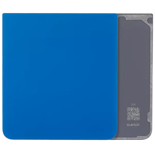 Capac Spate Sticla Inferior Samsung Galaxy Z Flip 7 5G (F766) (No Logo) AMPlus (Blue Shadow)