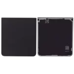 Capac Spate Sticla Inferior Samsung Galaxy Z Flip 7 5G (F766) (No Logo) AMPlus (Jet Black) - imagine 2