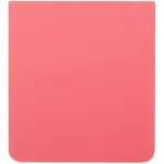 Capac Spate Sticla Inferior Samsung Galaxy Z Flip 7 5G (F766) (No Logo) AMPlus (Coral Red) - imagine 3