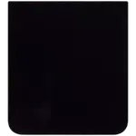 Capac Spate Sticla Inferior Samsung Galaxy Z Flip 7 FE 5G (F761) (No Logo) AMPlus (Black) - imagine 3