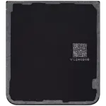 Capac Spate Sticla Inferior Samsung Galaxy Z Flip 7 FE 5G (F761) (No Logo) AMPlus (Black) - imagine 4