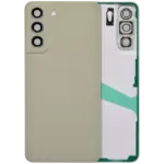 Capac Spate Sticla Cu Lentila Camera Samsung Galaxy S21 FE 5G (No Logo) AMPlus (Olive)