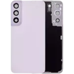 Capac Spate Sticla Cu Lentila Camera Samsung Galaxy S22 5G (No Logo) AMPlus (Bora Purple)
