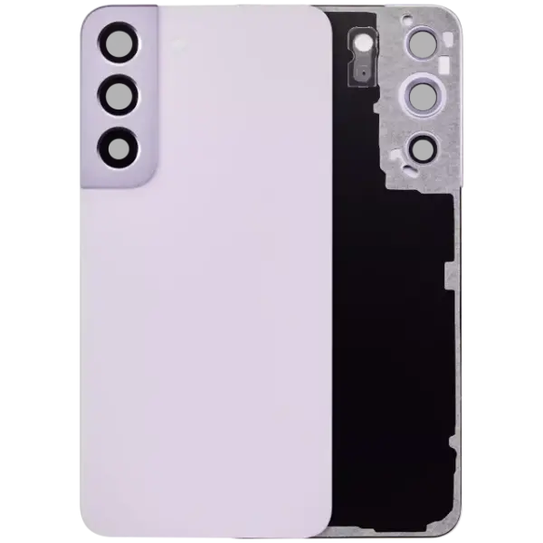 Capac Spate Sticla Cu Lentila Camera Samsung Galaxy S22 5G (No Logo) AMPlus (Bora Purple)