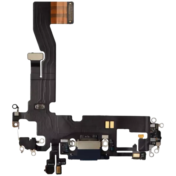 Cablu Flex Port Incarcare iPhone 12 Premium (Blue)