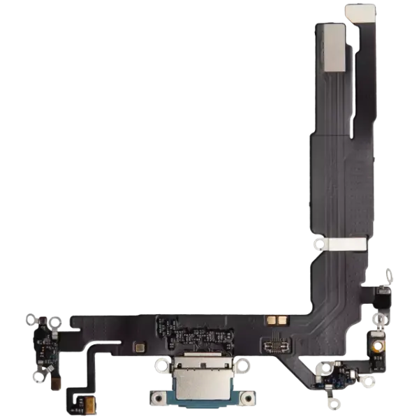 Cablu Flex Port Incarcare iPhone 16 AMPlus (Teal)