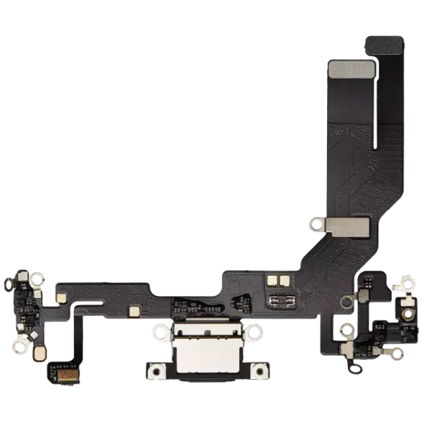 Cablu Flex Port Incarcare iPhone 16e / 17e AMPlus (Black)