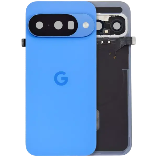 Capac Spate Sticla Cu Lentila Camera Google Pixel 10 Pull:A (Indigo)