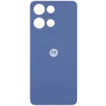 Capac Spate Sticla Motorola Moto G 5G (XT2513 / 2025) Premium (Sapphire Blue) - imagine 3
