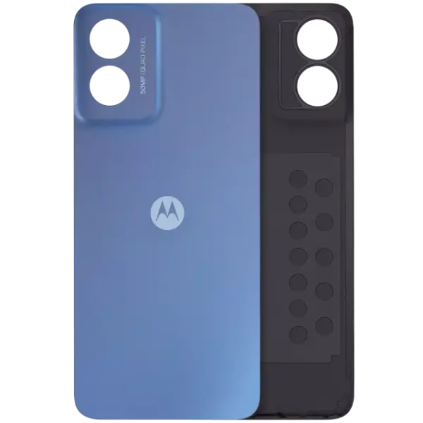 Capac Spate Sticla Motorola Moto G Play (XT2413 / 2024) Premium (Coronet Blue)