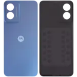 Capac Spate Sticla Motorola Moto G Play (XT2413 / 2024) Premium (Coronet Blue) - imagine 2