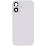 Capac Spate Sticla Cu Magnet MagSafe, NFC Si Lanterna Flex Telefon iPhone 16 Pull A (White) - imagine 3