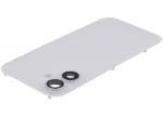 Capac Spate Sticla Cu Magnet MagSafe, NFC Si Lanterna Flex Telefon iPhone 16 Pull A (White) - imagine 5