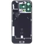 Capac Spate Sticla Cu Magnet MagSafe, NFC Si Lanterna Flex IPhone 16 Pro Max Genuine OEM (Natural Titanium) - imagine 5