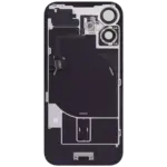 Capac Spate Sticla Cu Magnet MagSafe, NFC Si Lanterna Flex iPhone 16 Plus Pull:A (Ultramarine) - imagine 4