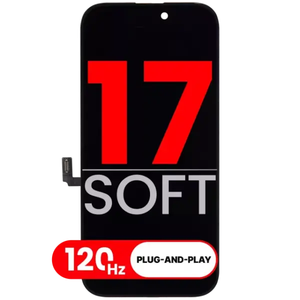 Display iPhone 17 Soft OLED (120Hz) AMPlus