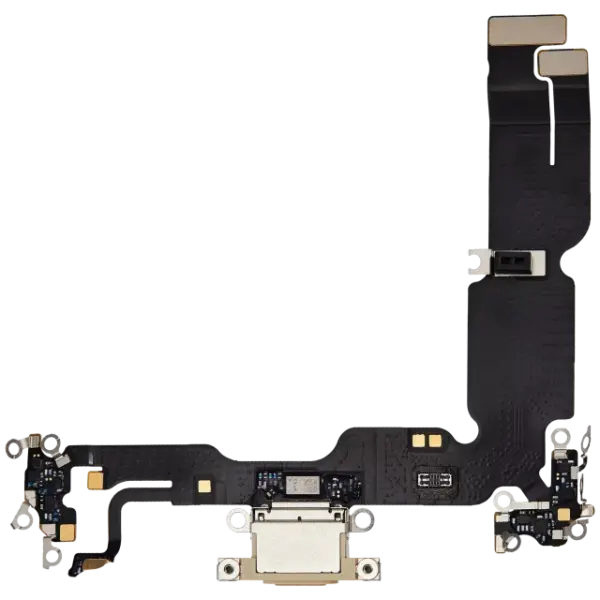 Cablu Flex Port Incarcare iPhone 15 Plus Used OEM Pull (Yellow)