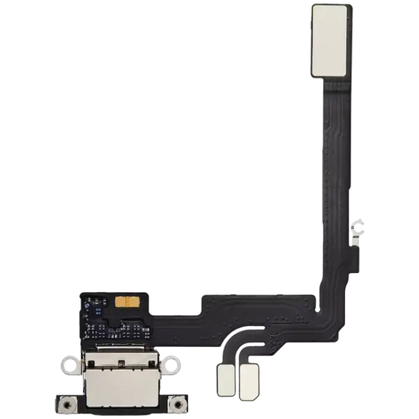 Cablu Flex Port Incarcare Telefon iPhone 16 Pro Used OEM Pull (Black Titanium)