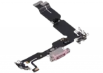 Cablu Flex Port Incarcare iPhone 15 Plus Used OEM Pull (Pink) - imagine 4