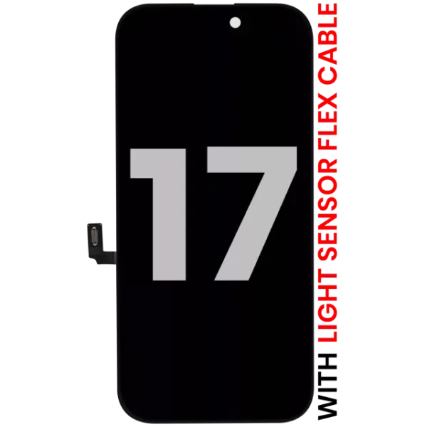 Display iPhone 17 Cu Cablu Flex Senzor Lumina Pull A