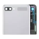 Display Telefon Samsung Galaxy Z Flip 4G (F700) / Z Flip 5G (F707) Service Pack (Mystic White) (Outer)