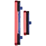 Butoane Hard (Power / Volume) Samsung Galaxy S25 / S25 Plus Premium (Coral Red) - imagine 4