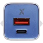 Incarcator De Priza 30W Cu Tehnologie GaN, 2 porturi (USB-C Si USB-A), Fast Charge AMPro (220V Euro) (Ultramarine) - imagine 4
