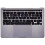 Carcasa Superioara Cu Tastatura Si Baterie (ISO UK) MacBook Pro 13" A2338 (2020) (Space Gray) - imagine 3