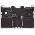 Carcasa Superioara Cu Baterie Si Tastatura (ISO UK) MacBook Pro 13" A2338 (2020) (Silver) - imagine 4