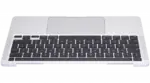 Carcasa Superioara Cu Baterie Si Tastatura (ISO UK) MacBook Pro 13" A2338 (2020) (Silver) - imagine 9